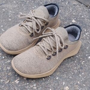 allbirds WD2 Merino Wool Shoes Sneakers Athletic Womens 9.5 Tan
